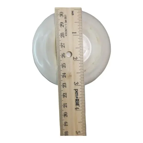 Vintage Mid-Century Mayan Aztec Native Design Vase Pair Cream Gold USA Made - Picture 8 of 16